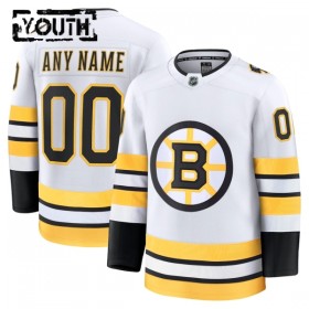 Lasten NHL Boston Bruins Pelipaita Custom 2025-26 Fanatics Premium Vieras Valkoinen